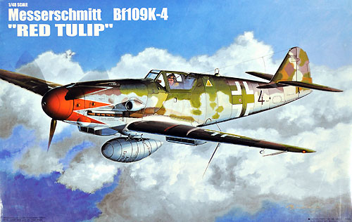 メッサーシュミット Bf109K-4　赤いチューリップ プラモデル (フジミ 1/48 AIR CRAFT（シリーズQ） No.Q-005) 商品画像