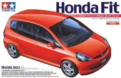 ホンダ フィット プラモデル (タミヤ 1/24 スポーツカーシリーズ No.251) 商品画像