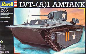 LVT(A）-1 AMTANK プラモデル (レベル 1/35 ミリタリー No.03055) 商品画像