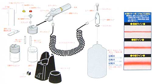 プロスプレーMk.5 エアブラシ (GSIクレオス プロスプレー No.PS156) 商品画像_2