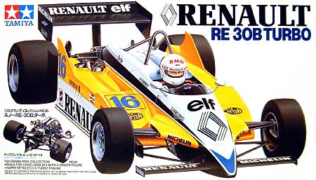 ルノー RE-30 ターボ プラモデル (タミヤ 1/20 グランプリコレクションシリーズ No.018) 商品画像