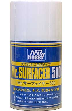 Mr.サーフェイサー 500 スプレー 下地剤 (GSIクレオス Mr.サーフェイサー No.B-506) 商品画像