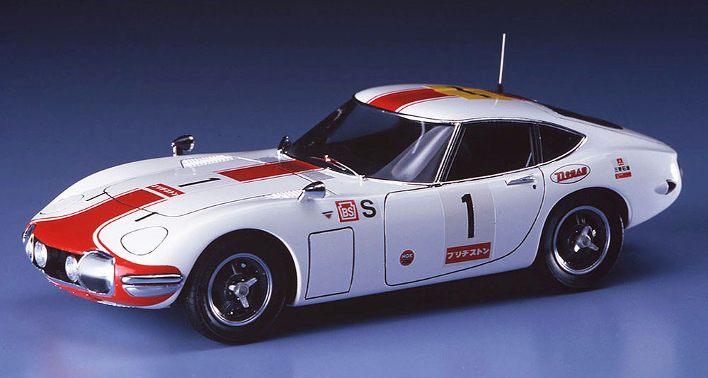 トヨタ 2000GT (1967） 富士24時間耐久レース優勝車 プラモデル (ハセガワ 1/24 自動車 HRシリーズ No.HR-001) 商品画像_2