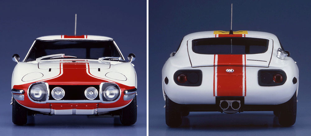 トヨタ 2000GT (1967） 富士24時間耐久レース優勝車 ハセガワ プラモデル
