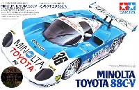 タミヤ 1/24 スポーツカーシリーズ ミノルタ トヨタ 88C-V