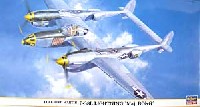 ハセガワ 1/48 飛行機 限定生産 P-38L　ライトニング　Maj.ボング