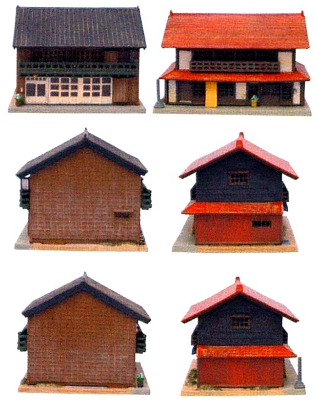 旅籠 1 プラモデル (トミーテック 建物コレクション （ジオコレ） No.224631) 商品画像_2