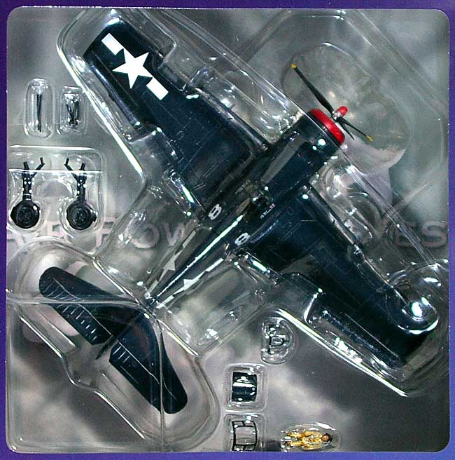 F6F-5 ヘルキャット USS ツラギ 完成品 (ホビーマスター 1/72 エアパワー シリーズ （レシプロ） No.HA1113) 商品画像_1