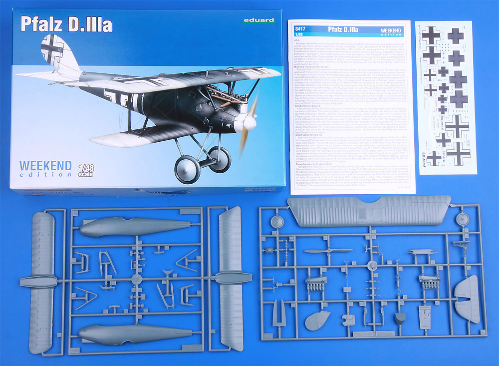 ファルツ D.3a プラモデル (エデュアルド 1/48 ウィークエンド エディション No.8417) 商品画像_1