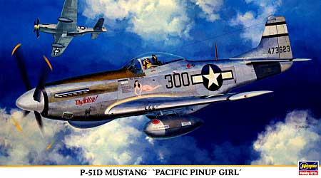 P-51D ムスタング パシフィック ピンナップ ガール プラモデル (ハセガワ 1/48 飛行機 限定生産 No.09903) 商品画像