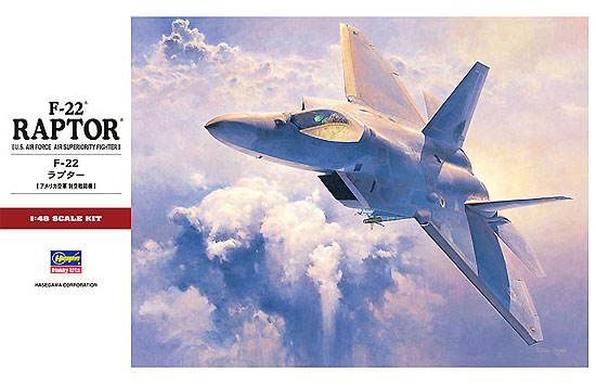 F-22 ラプター プラモデル (ハセガワ 1/48 飛行機 PTシリーズ No.PT045) 商品画像