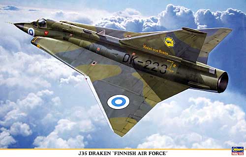 J35 ドラケン フィンランド空軍 プラモデル (ハセガワ 1/48 飛行機 限定生産 No.09905) 商品画像