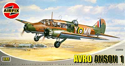 アブロ アンソン 1 プラモデル (エアフィックス 1/72 ミリタリーエアクラフト No.A02009) 商品画像