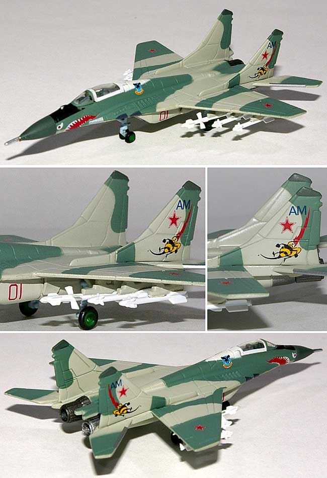 MiG-29 フルクラム A ソビエト空軍 第1521基地航空団 Mary-1 完成品 (ヘルパ herpa Wings （ヘルパ ウイングス） No.553339) 商品画像_1
