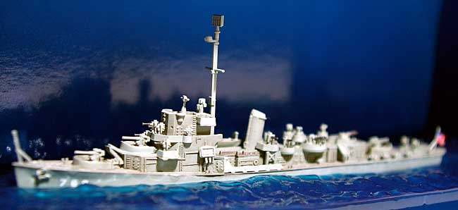 WW2 米海軍 護衛駆逐艦 カノン級 DE-766 スレイター 完成品 (ピットロード 塗装済完成品モデル No.CPM008) 商品画像_1