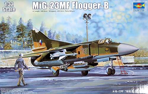 MiG-23MF フロッガーB型 プラモデル (トランペッター 1/32 エアクラフトシリーズ No.03209) 商品画像
