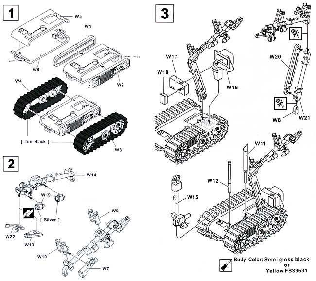 タロン ロボット プラモデル (AFV CLUB 1/35 AC ディテールアップパーツ No.AC35010) 商品画像_1