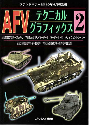 AFV テクニカルグラフィックス (2) 別冊 (ガリレオ出版 グランドパワー別冊 No.L-05/26) 商品画像