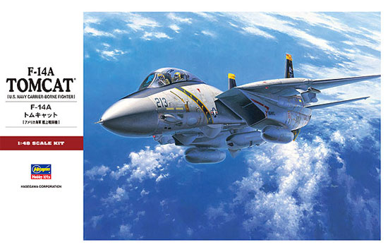 F-14A トムキャット プラモデル (ハセガワ 1/48 飛行機 PTシリーズ No.PT046) 商品画像