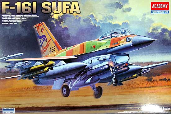 イスラエル空軍 F-16I SUFA (スファ) プラモデル (アカデミー 1/32 Scale Aircraft No.旧12105) 商品画像