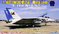 フジミ 1/72 Ｉシリーズ F-14D トムキャット VF-213 ブラックライオンズ ラストクルーズ ハイビジ/ロービジ