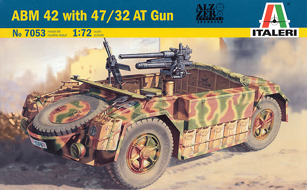 ABM 42 with 47/32 ATガン プラモデル (イタレリ 1/72 ミリタリーシリーズ No.7053) 商品画像