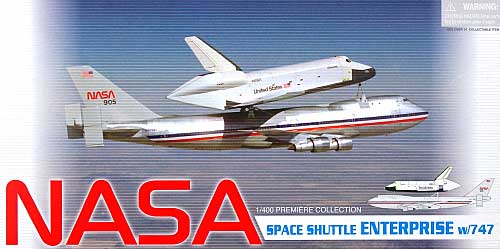 スペースシャトル エンタープライズ/747 NASA N905NA ドラゴン 完成品
