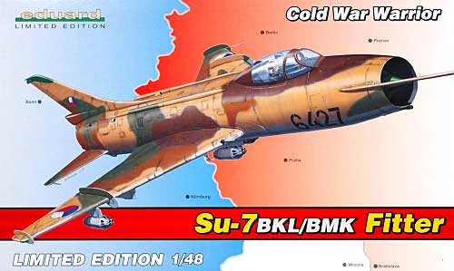 スホーイ Su-7 BKL/BMK フィッター プラモデル (エデュアルド 1/48 リミテッドエディション No.1148) 商品画像