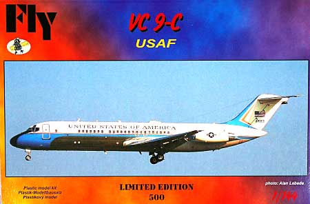 マクドネル ダグラス VC-9C アメリカ空軍 特殊任務航空団 プラモデル (フライ 1/144 エアクラフト No.14405) 商品画像