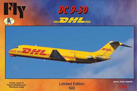 マクドネル ダグラス DC-9-30 DHL プラモデル (フライ 1/144 エアクラフト No.14406) 商品画像