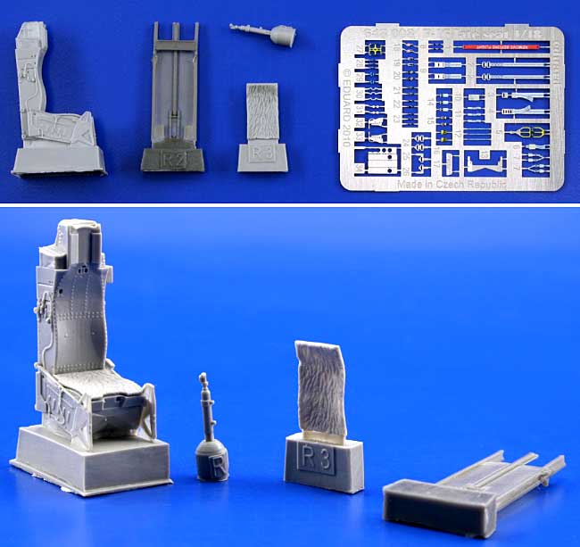 F-16 ファイティングファルコン 後期型 イジェクションシート レジン (エデュアルド 1/48 BRASSIN No.648008) 商品画像_1