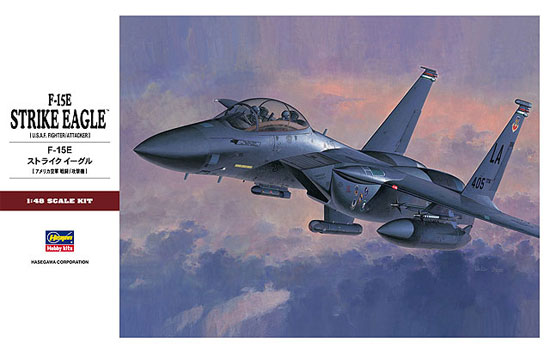 F-15E ストライクイーグル プラモデル (ハセガワ 1/48 飛行機 PTシリーズ No.PT048) 商品画像