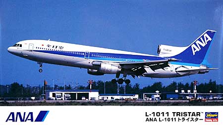 ANA L-1011 トライスター (モヒカン/トリトンブルー) (2機セット) プラモデル (ハセガワ 1/200 飛行機 限定生産 No.10673) 商品画像