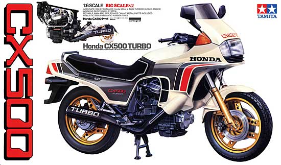 ホンダ CX500 ターボ プラモデル (タミヤ 1/6 オートバイシリーズ No.035) 商品画像