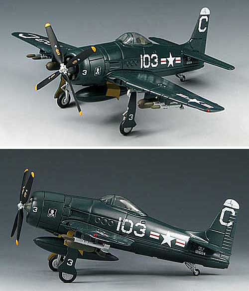 F8F-2 ベアキャット ジョリー・ロジャース 完成品 (スカイマックス 1/72 完成品モデル No.SM1006) 商品画像_1