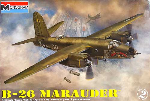 B-26 マローダー プラモデル (レベル/モノグラム 1/48 飛行機モデル No.05529) 商品画像