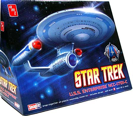 U.S.S. エンタープライズ NCC-1701-C プラモデル (amt スタートレック（STAR TREK）シリーズ No.AMT661) 商品画像