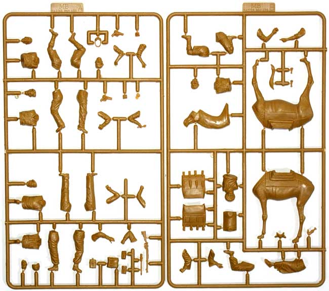 イギリス 第8軍 北アフリカ兵士 5体 ＋ アラブ民間人 1体 & ラクダ プラモデル (マスターボックス 1/35 ミリタリーミニチュア No.MB3564) 商品画像_2