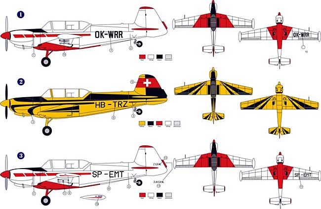 ズリン Z-526ML/L プラモデル (AZ model 1/72 エアクラフト プラモデル No.AZCZ024) 商品画像_2