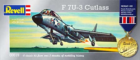 F7U-3 カットラス プラモデル (Revell レベルクラシックス No.00019) 商品画像