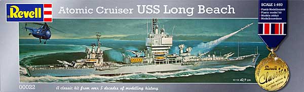 原子力巡洋艦 USS ロングビーチ プラモデル (レベル レベルクラシックス No.00022) 商品画像