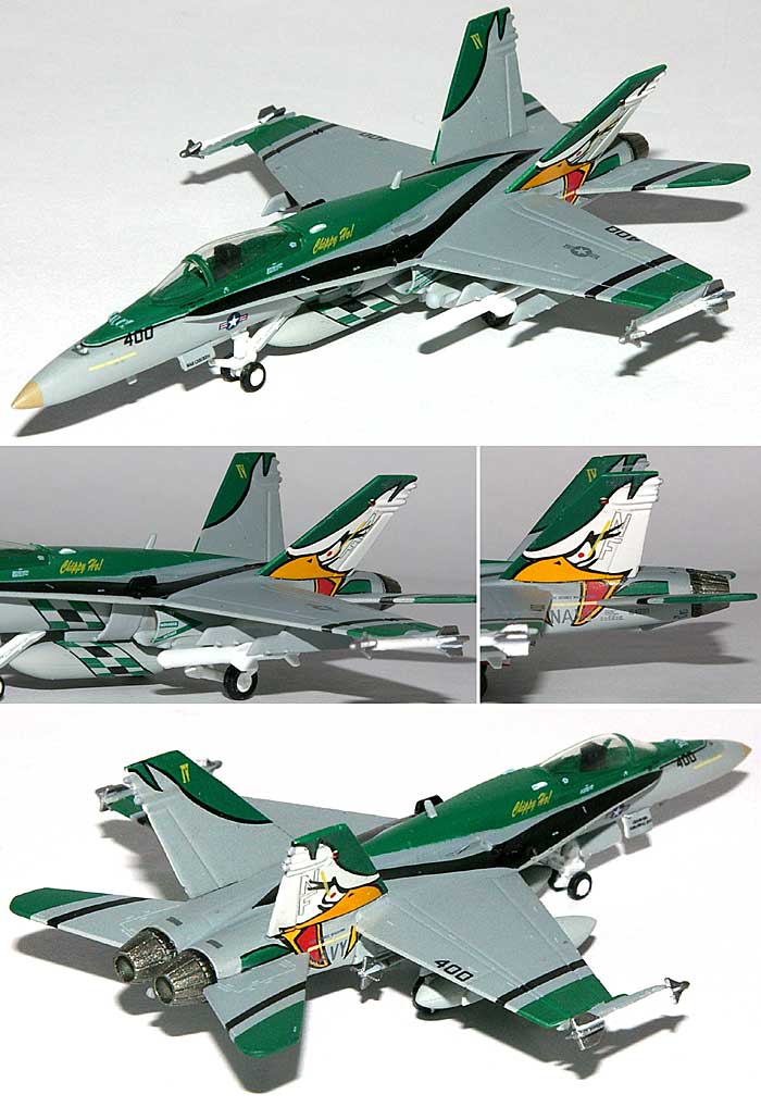 F/A-18C ホーネット VFA-195 ダムバスターズ NF400 チッピーホー 完成品 (ホーガンウイングス M-SERIES No.7167) 商品画像_1