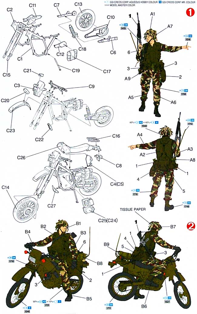 U.S. ライト インファントリー プラモデル (ドラゴン 1/35 World's Elite Force Series No.3009) 商品画像_2