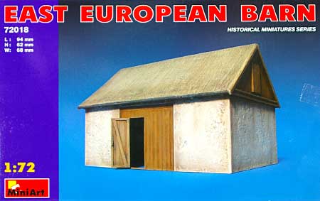 東ヨーロッパの納屋 プラモデル (ミニアート 1/72 ビルディング＆アクセサリー シリーズ No.72018) 商品画像