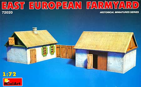 東ヨーロッパの農家 プラモデル (ミニアート 1/72 ビルディング＆アクセサリー シリーズ No.72020) 商品画像