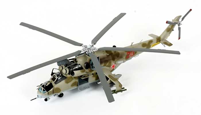 ミル Mi-24V/VP ハインド E 攻撃ヘリ プラモデル (ズベズダ 1/72 エアクラフト プラモデル No.7293) 商品画像_3