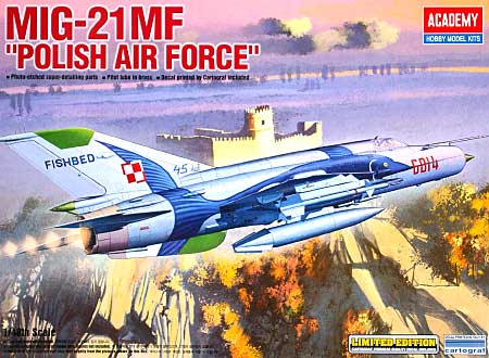 MIG-21MF ポーランド空軍 プラモデル (アカデミー 1/48 Scale Aircrafts No.12224) 商品画像