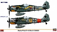 ハセガワ 1/72 飛行機 限定生産 フォッケウルフ Fw190A-8 コンボ (2機セット)