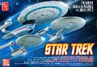 amt スタートレック（STAR TREK）シリーズ エンタープライズ 3隻セット NCC-1701/NCC-1701A/NCC-1701B