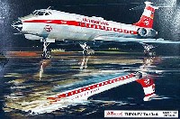 AZ model 1/144 Airport （エアライナーなど） ツポレフ Tu-134 インターフルーク 東ドイツ国営航空